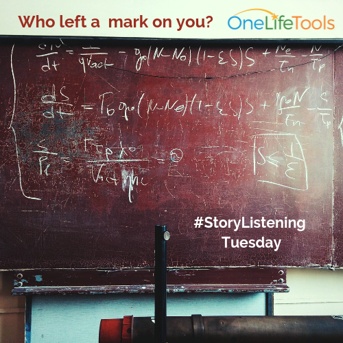 Who left their mark on you?