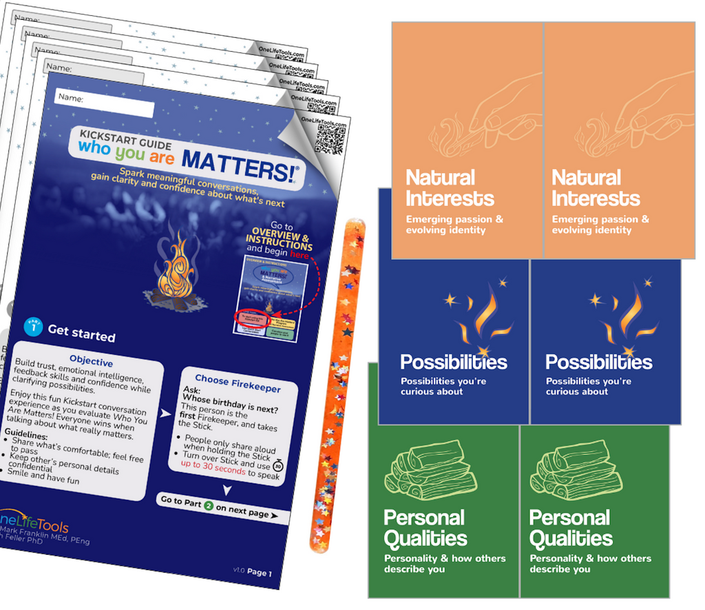 Who You Are Matters! Kickstart Kit | OneLifeTools
